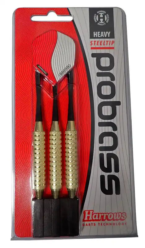 Šipky H.S. STEEL PRO BRASS HEAVY - těžké Omezená Nabídka