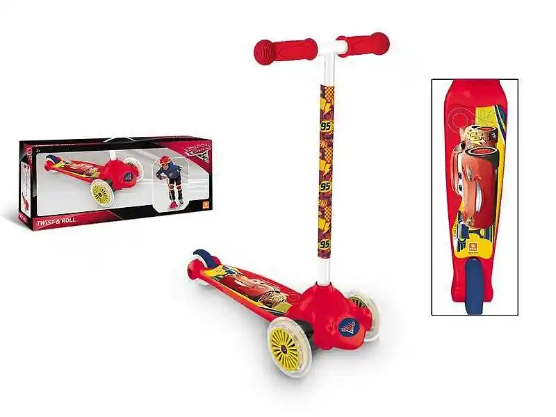 Koloběžka MONDO TWIST AND ROLL - červená Bezpečná Platba