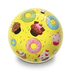 Bezpečná Platba Mič dětský MONDO DONUT 230 mm koblihy - žlutá