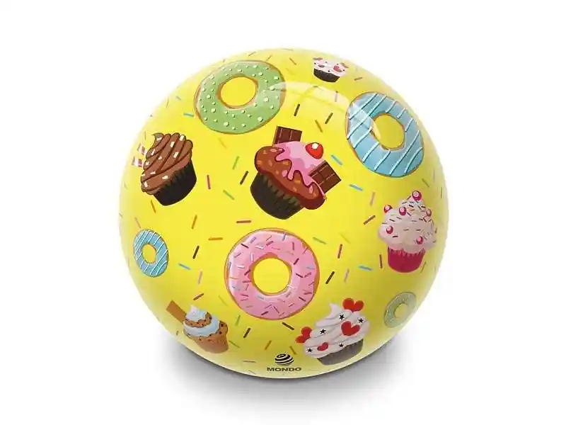 Bezpečná Platba Mič dětský MONDO DONUT 230 mm koblihy - žlutá