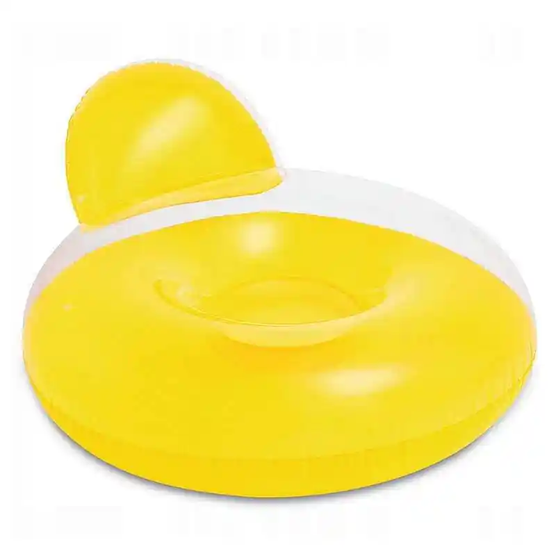 Nejlepší Volba Lehátko nafukovací INTEX 58889 137x122 - žlutá