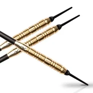Aktuální Šipky XQ MAX Michael van Gerwen - Original Brass - 23g - 23