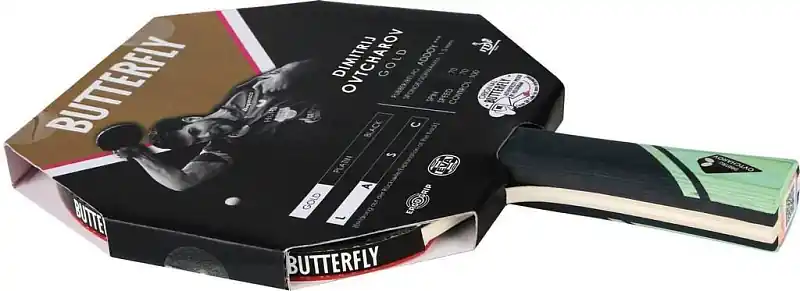 Pálka na stolní tenis BUTTERFLY - Ovtcharov Gold Nejlepší Cena