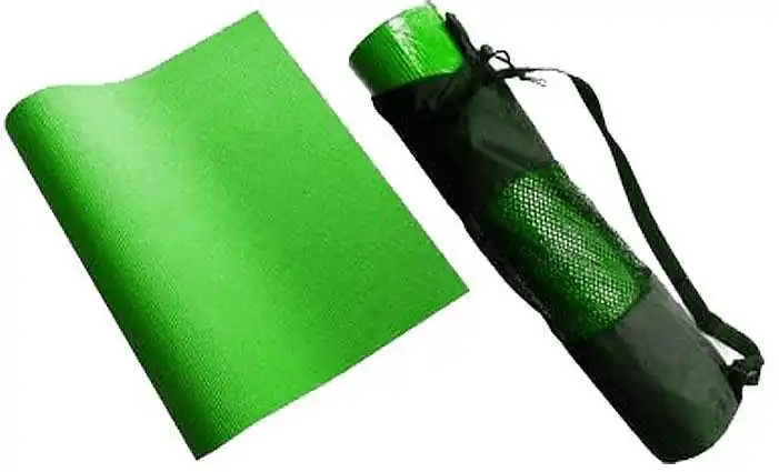 Karimatka na cvičení YOGA+obal SEDCO 4 mm 172x60x0,4cm - zelená Top Prodej