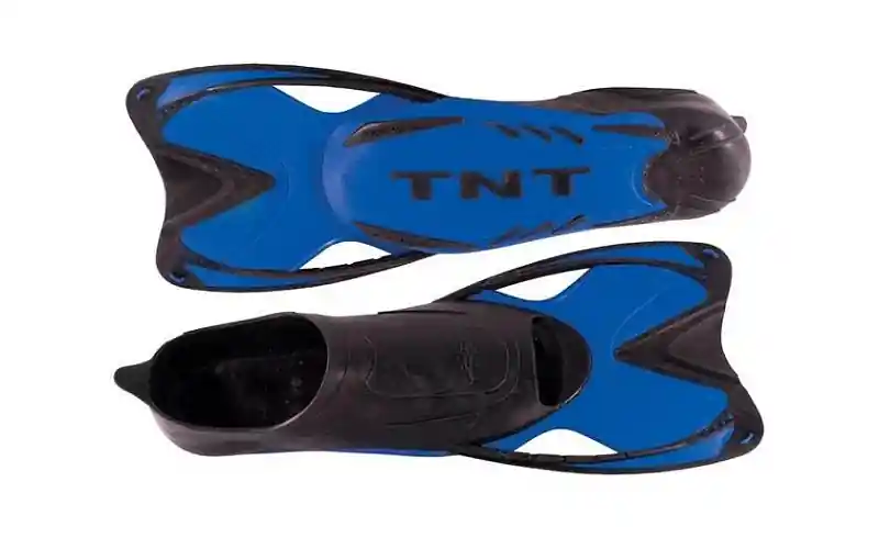 Ploutve plavecké TNT SHORT 35-36 - Modrá Novinka