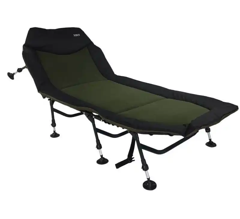 Časově Omezené Rybářské lehátko Sedco KING SIZE FB003 205x90cm - khaki