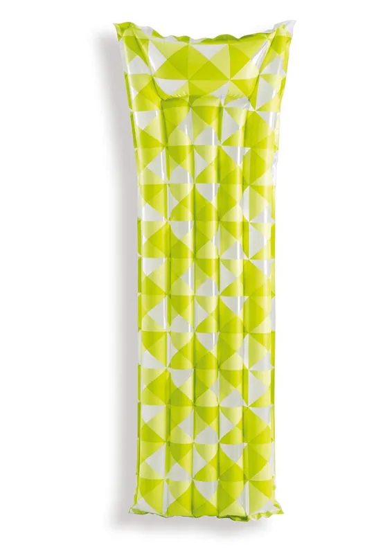 Finální Výprodej Lehátko nafukovací MOSAIC Intex 59712 183 x 69 cm - zelená