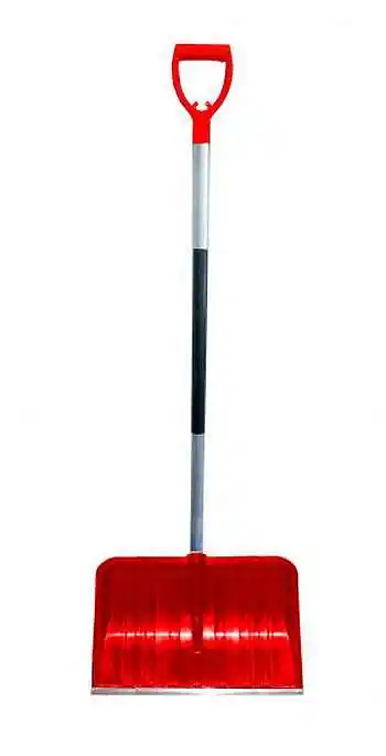 Tovární Cena Lopata na sníh Plastkon ALU 50 x 145 cm - červená