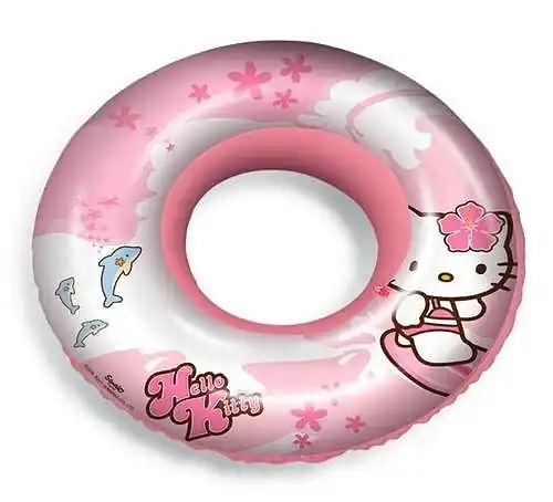Sleva KRUH PLAV.HELLO KITTY 50CM - růžová