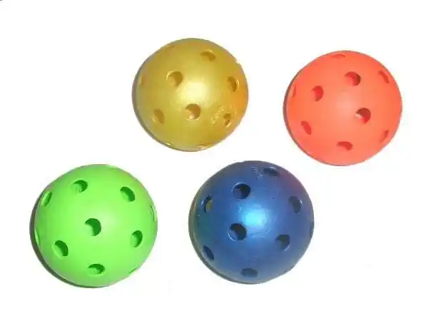 Sleva Florbalový míček UNIHOC barevný - zelená