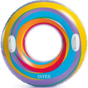 Cenová Bomba Kruh plavecký Intex 59256 nafukovací 91 cm - fialová