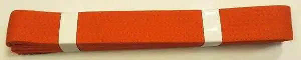 Zlevněný Pásek ke kimonu JUDO v.2 EFFEA ORANŽOVÁ - oranžová
