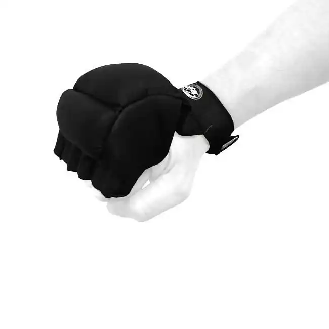 RUKAVICE FIT BOX-AEROBOX EFFEA PU599 - M - černá, M Originální