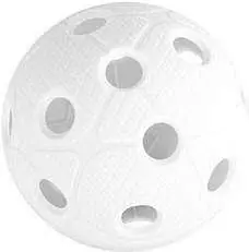 Super Cena Florbalový míček UNIHOC DYNAMIC bílý - bílá