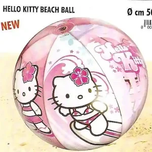 Zlevněný Míč plážový HELLO KITTY 50CM - růžová