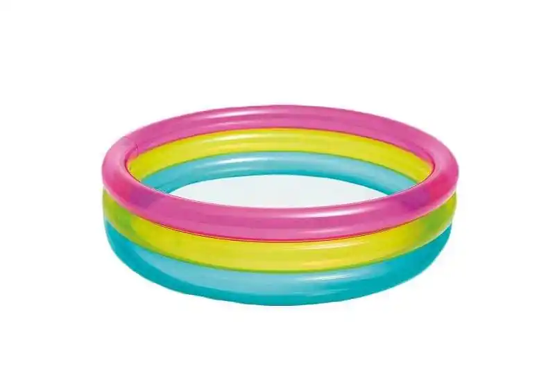 Bazén nafukovací INTEX dětský RAINBOW - 3komorový Vysoce Kvalitní
