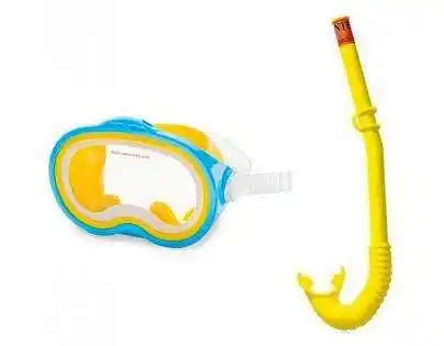 Značkový Potápěčský SET Intex 55942 JUNIOR - žlutá