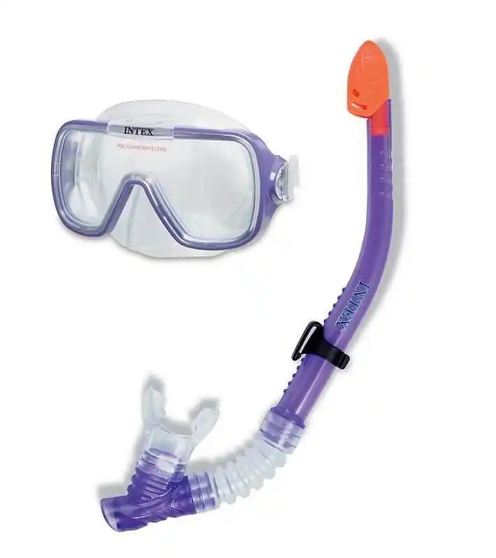 Potápěčský set Intex 55950 WAVE RIDER Junior fialový - fialová Aktuální