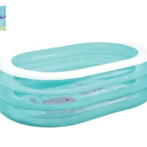 Bazén INTEX 57482 nafukovací OVÁL transparentní 163 x 107 x 46 cm Finální Výprodej