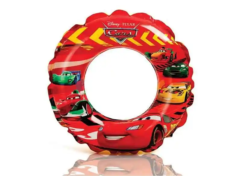 Kruh plavecký INTEX CARS 51 cm - červená Nová Kolekce