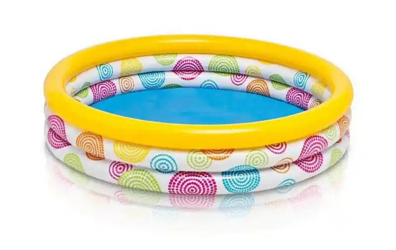 Nová Kolekce Bazén INTEX nafukovací dětský COLOR WAVE - 114x25