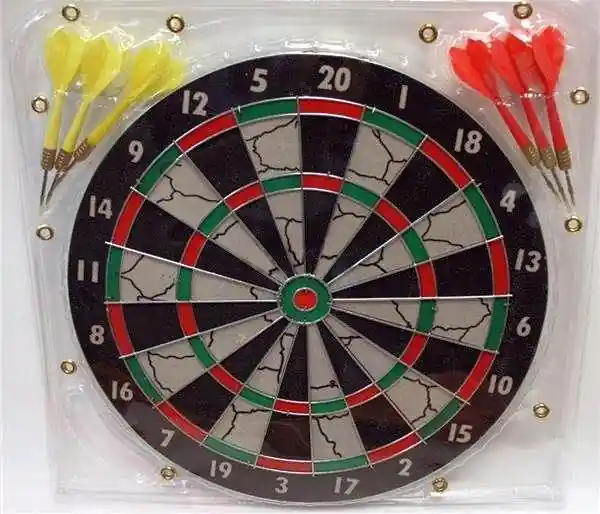 Šipky s terčem - velké 38cm Nejlepší Cena