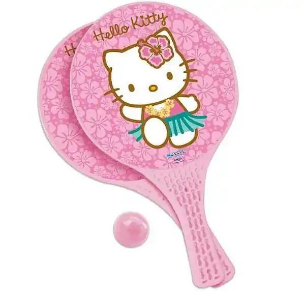 Objednat Nyní Plážový tenis HELLO KITTY 15891 MONDO růžová velikost rakety 37x22,5cm - růžová