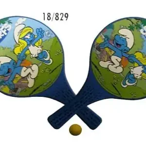 Autentický Plážový tenis ŠMOULOVÉ - modrá