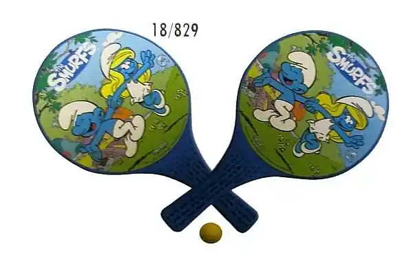 Autentický Plážový tenis ŠMOULOVÉ - modrá