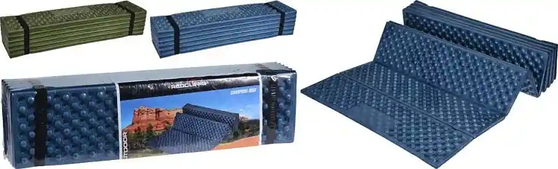 Značkový Karimatka CAMPING Skládací 180x59x1,0 cm - 2.ASS.