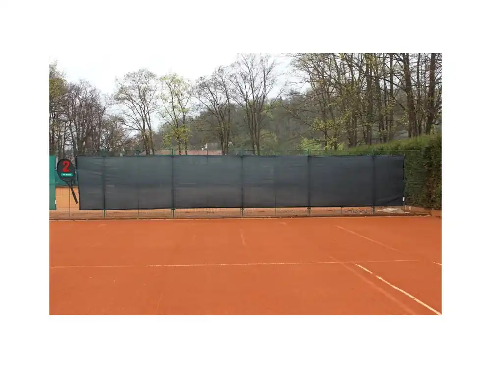 Zástěna na tenisové kurty zelená tm. 2x18m professional Must-Have