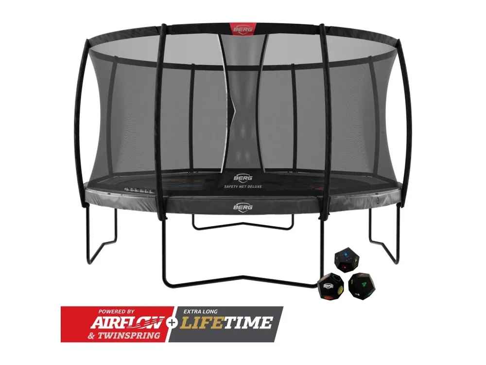 Trampolína BERG Elite Regular 430 Levels + Safety Net Deluxe Pouze Dnes
