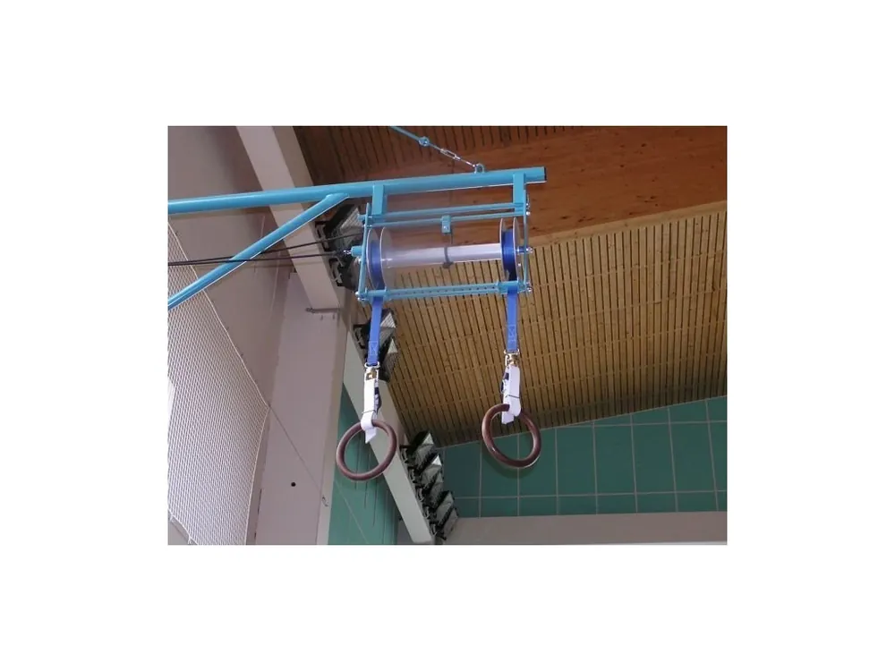Gymnastické kruhy cívkové (mechanismus) Cenově Výhodný