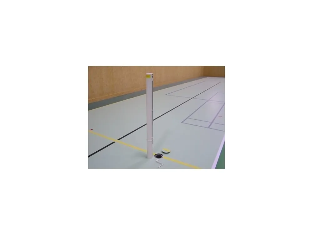 Tenisové sloupky ocelové interiér (komaxit) prům.102 mm + pouzdra a víčka Aktuální