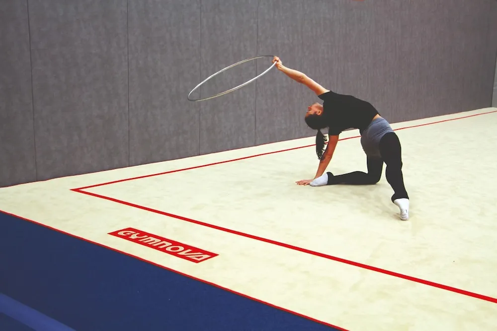 Akční Nabídka Soutěžní gymnastický koberec 14 x 14 m - Certifikace FIG