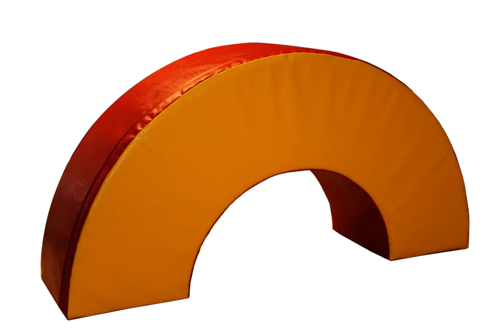 Levný Dětská stavebnice Polokruh vnější pr. 120cm, vnitřní 60cm, tl. 30cm