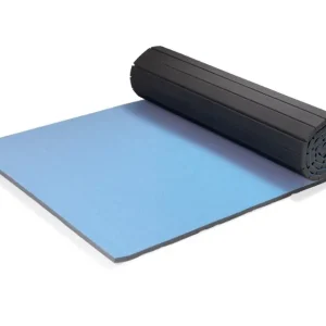 Cenový Hit Gymnastický koberec Flexiroll - plocha 14x14 m, 40 mm - modrá