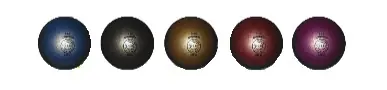 Originální Gymnastický míč G.R.S. zdobený flitrem - průměr 190 mm, hmotnost 4