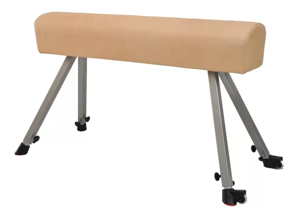 Výhodná Nabídka Gymnastický kůň - přírodní useň, bez madel