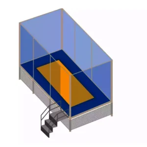 Nejprodávanější Trampolína EUROTRAMP Stationary OUTDOOR