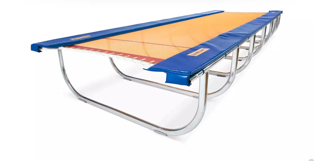 Trampolínová dráha EUROTRAMP - pevná (4 x 2 m, 120 kg) Finální Výprodej