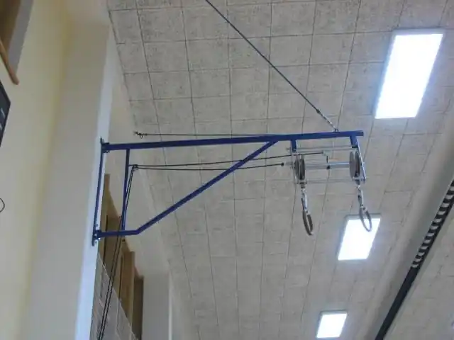 Jen Po Omezenou Doba Konstrukce pro gymnastické kruhy k uchycení na stěnu