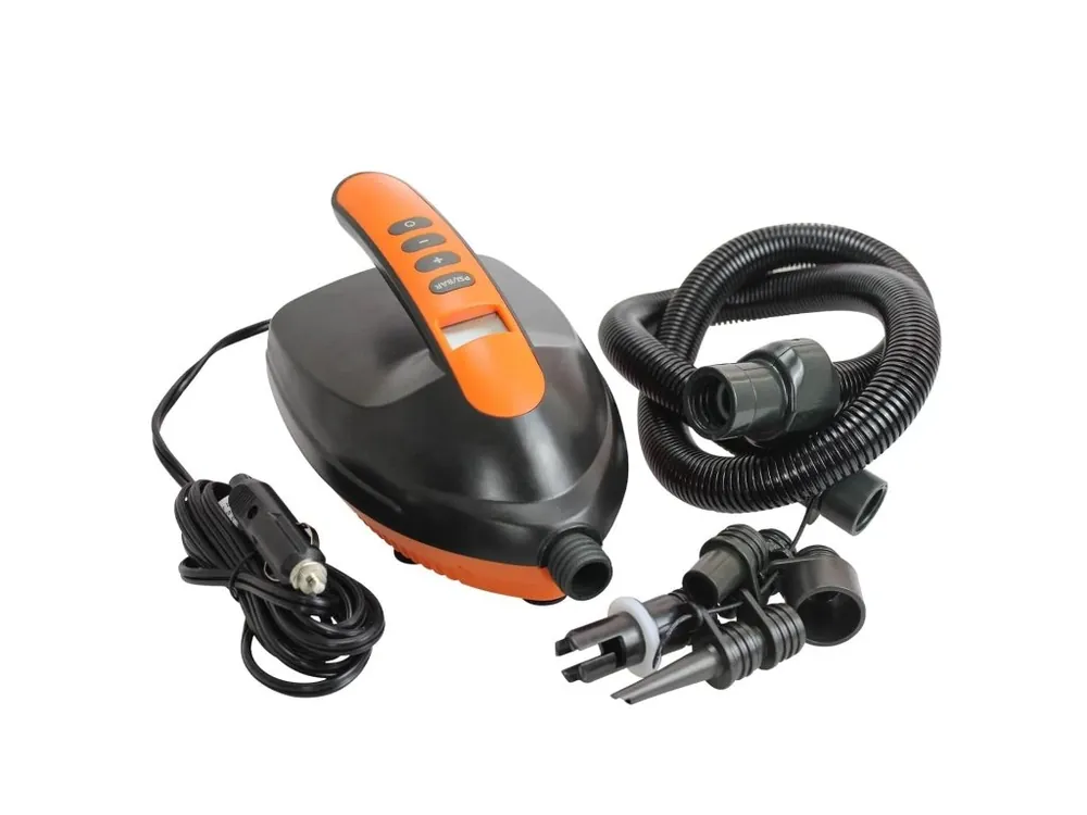Elektrická pumpa - kompresor MASTER pro paddleboardy a airtrack na 12 V - 16PSI Sezónní Sleva