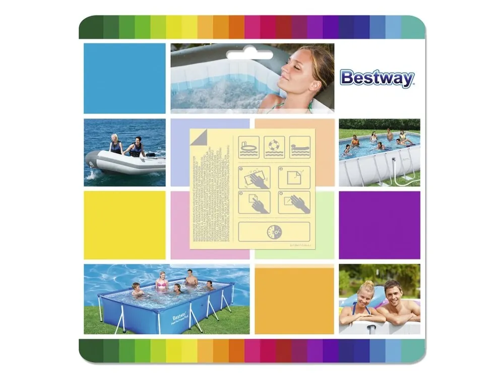 Samolepící záplaty na čluny a bazény BESTWAY Cenový Hit