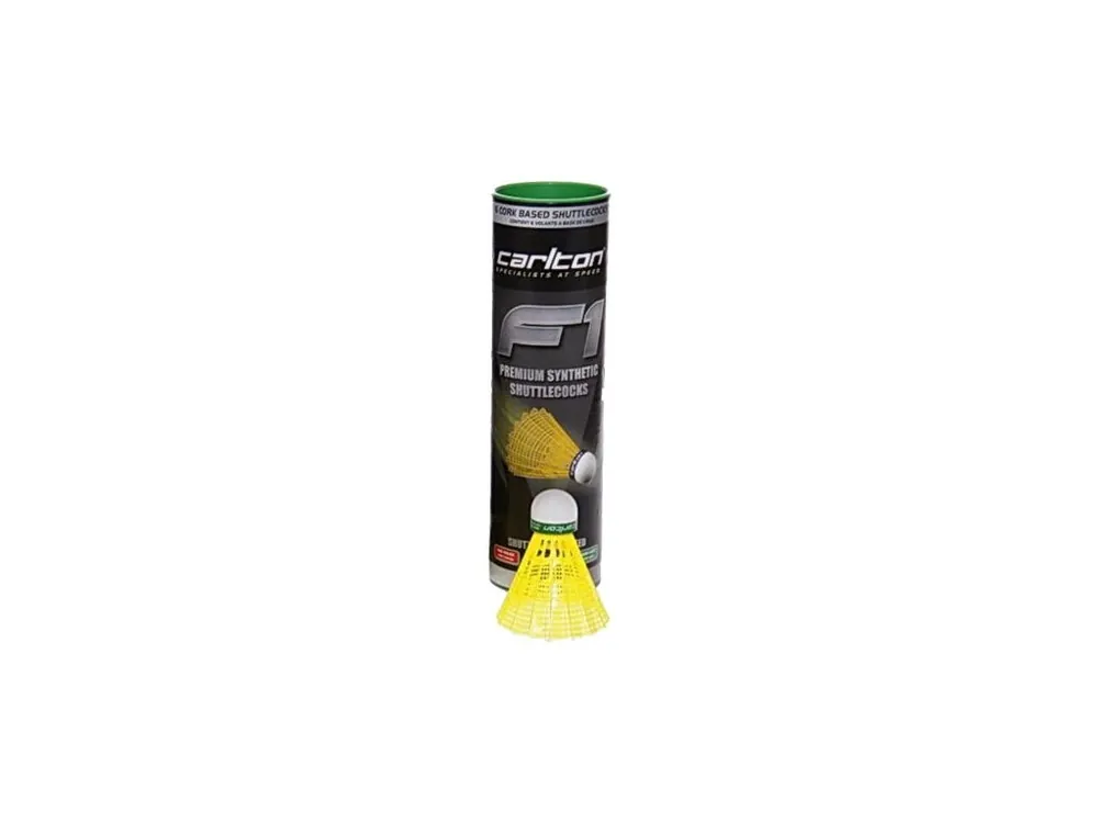 Originální F1 Ti Yellow badmintonové míčky zelená