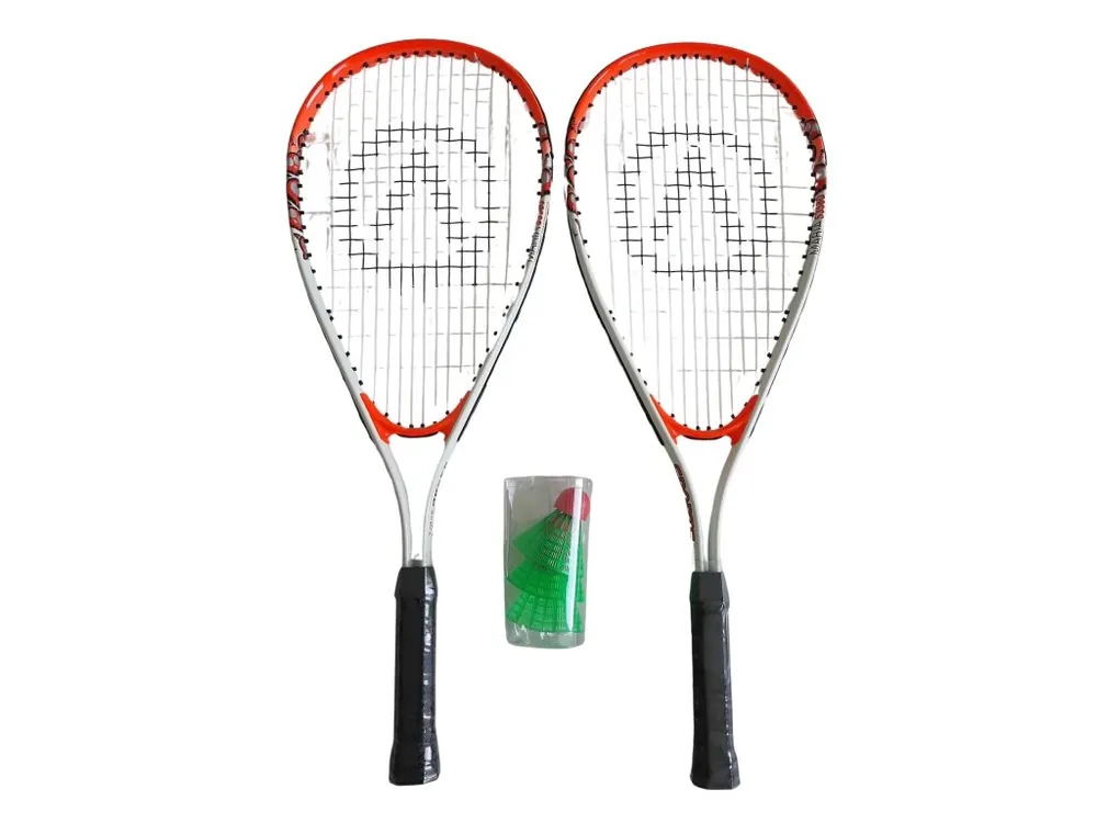 Speed badmintonový set SPARTAN 53580 - oranžový Levný