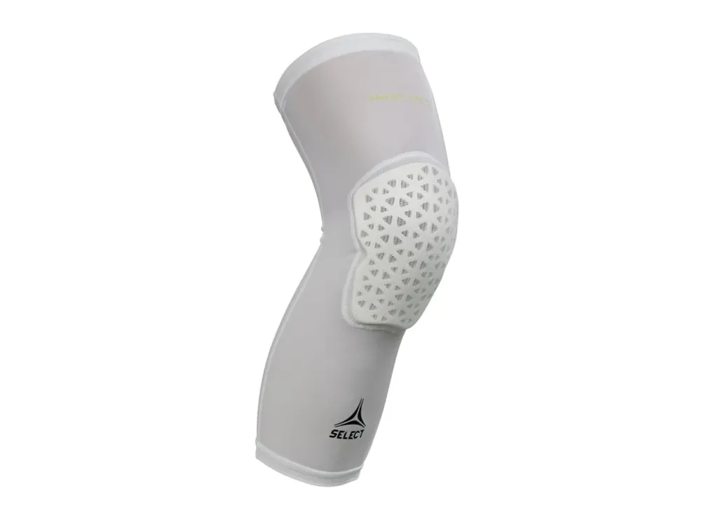 Kompresní bandáž kolene Select Compression knee support long 6253 bílá Akční Nabídka