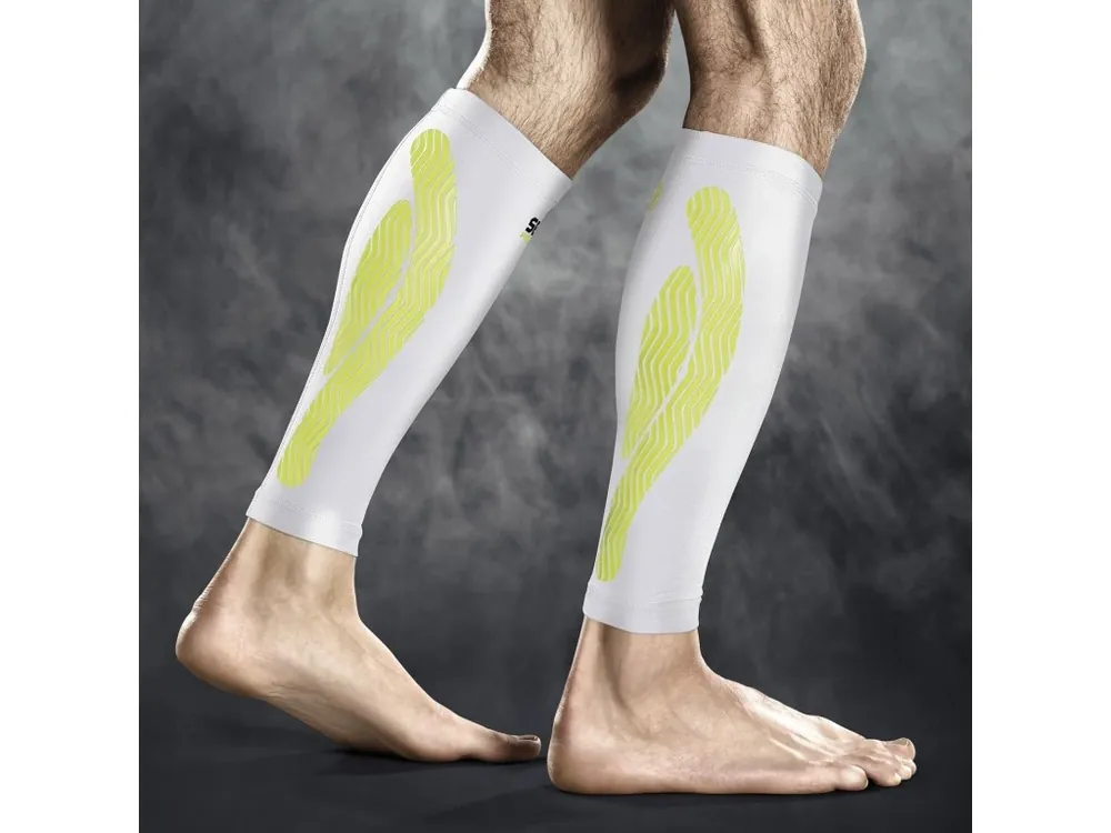 Bandáž lýtka Select Compression Calf 6150 bílá Zlevněný