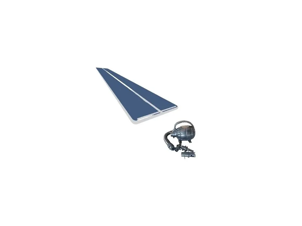 Airtrack MASTER S-Pro nafukovací žíněnka 1400 x 200 x 20 cm - modrá - bílá Cenový Hit