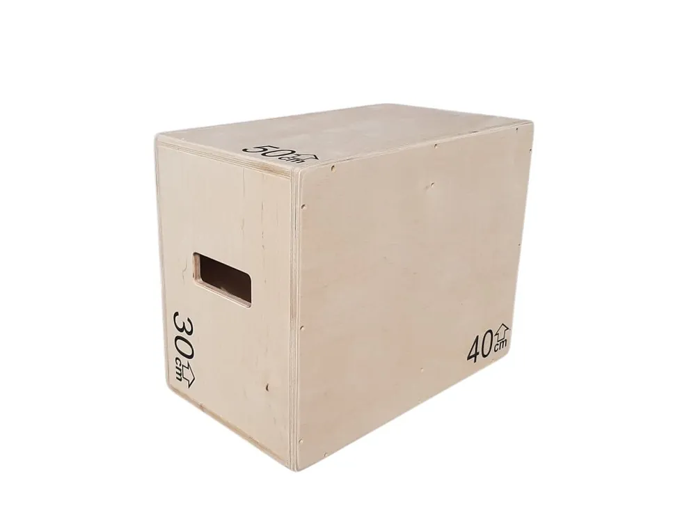 Tréninkový plyo box MASTER wood 50 x 40 x 30 cm Výprodej